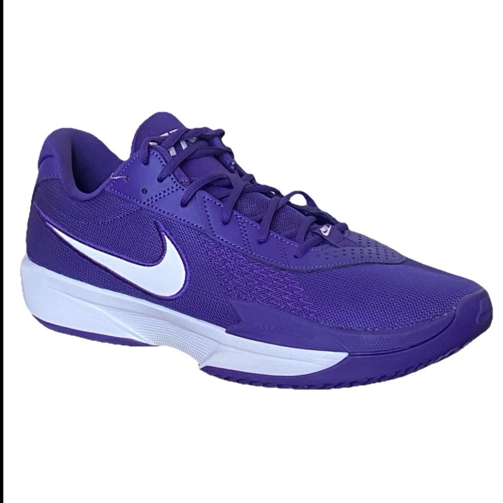 NWT Nike GT Cut Academy Court Purple White Mens Sz.13 Athletic Shoe